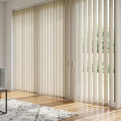 Axis Light Control Vertical Blinds – Textured Polyester