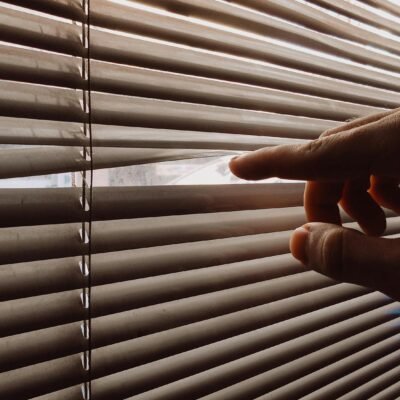 Premium Titanium Aluminum Blinds – Modern Metal Window Shades